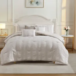 Nova Home Comforter Set Lunelle - Beige (Available In Sizes) product thumbnail 2