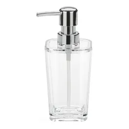 Kela Kristall Glass Bathroom Liquid Soap Dispenser - Clear product thumbnail 2