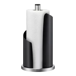 Kela Stella Stainless Steel Kitchen Roll Holder - Black product thumbnail 2