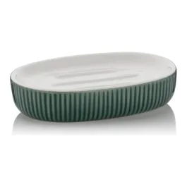 Kela Ava Ceramic Bathroom Soap Dish - Alps Green product thumbnail 2