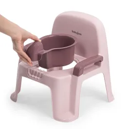 BabyJem Baby Potty Toilet Seat Trainer - Soft Pink product thumbnail 2