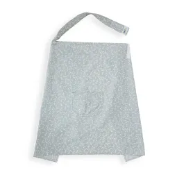 Babyjem Floral Nursing Cover With Pocket - Green product thumbnail 2