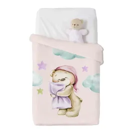 Manterol Baby VIP 539 Velvet Baby Blanket - Pink (Available In Sizes) product thumbnail 2