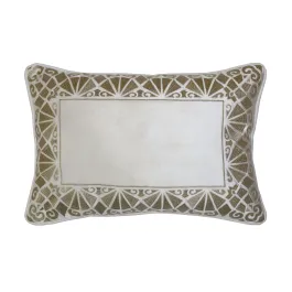 Nova Home Gridon Embroidered Cushion Cover - 35 x 50 cm product thumbnail 2