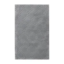 Nova Home Bath Rug Ricardo - Cotton - 60x100 cm - Light Grey product thumbnail 2