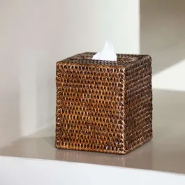 Andrea Tissue Box - Brown (BA75092) product thumbnail 2