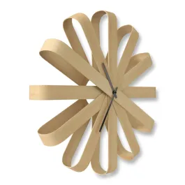 Umbra Ribbonwood Wall Clock - Natural product thumbnail 2