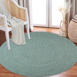 Nova Home Nexa Hand Woven Rug - 100% Cotton - 90 Cm - Aqua product thumbnail 2