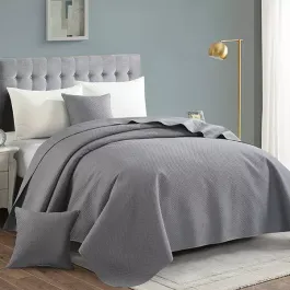 Nova Home Dimension Coverlet - King & Super King - Grey product thumbnail 2
