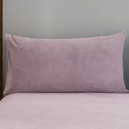 Nova Home WarmFit Winter Microfleece Pillowcase Set - 2 Pcs - Purple product thumbnail 2