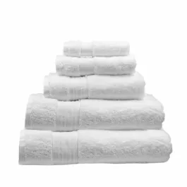 Nova Home "Premium Collection" Towel - 100% Supima Cotton, 70x140 cm - White product thumbnail 2