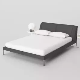 Bedding House Fitted Sheet Set - 100% Cotton - Single & Twin - 2 Pcs - White product thumbnail 2