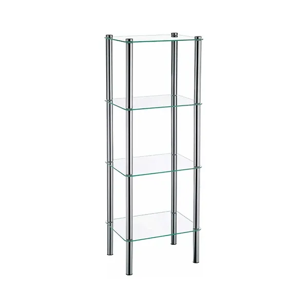 Kela "Lars" Shelving Unit With 4 Shelves - Silver product thumbnail 3