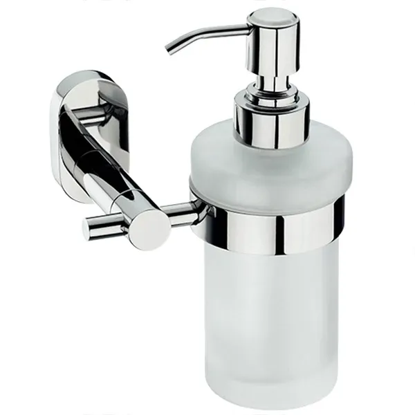 Kela "Lucido" Wall-Mounted Soap Dispenser - 250 ml - Silver product thumbnail 3