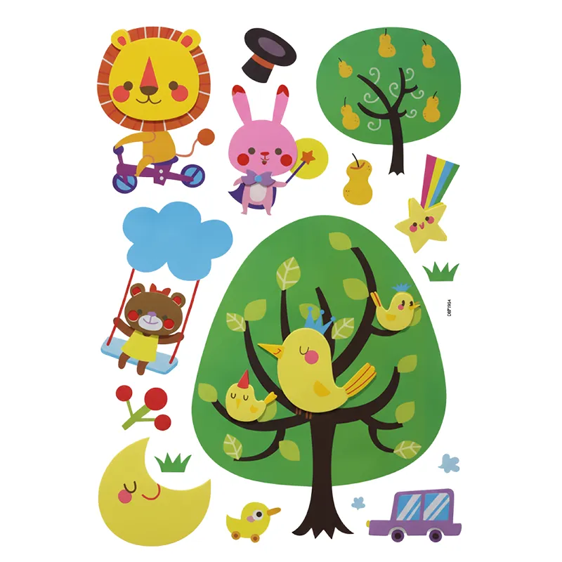 Nova Home Decorative EVA Wall Stickers for Kids' Rooms - The Little Forest Circus product thumbnail 3