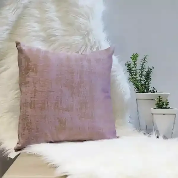 Nova Home Lucy Cushion Cover - 45x45 cm - Lilac product thumbnail 3