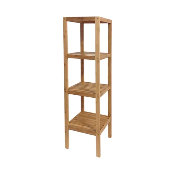 Nova Home Fend Rack Unit, Bamboo, 4 Shelves - Natural product thumbnail 3
