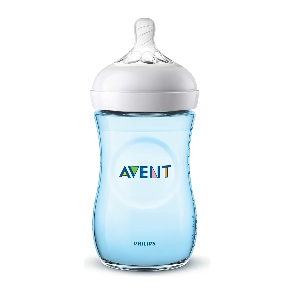 Philips Avent Baby Bottle Natural Response - 260 ml - Blue product thumbnail 3