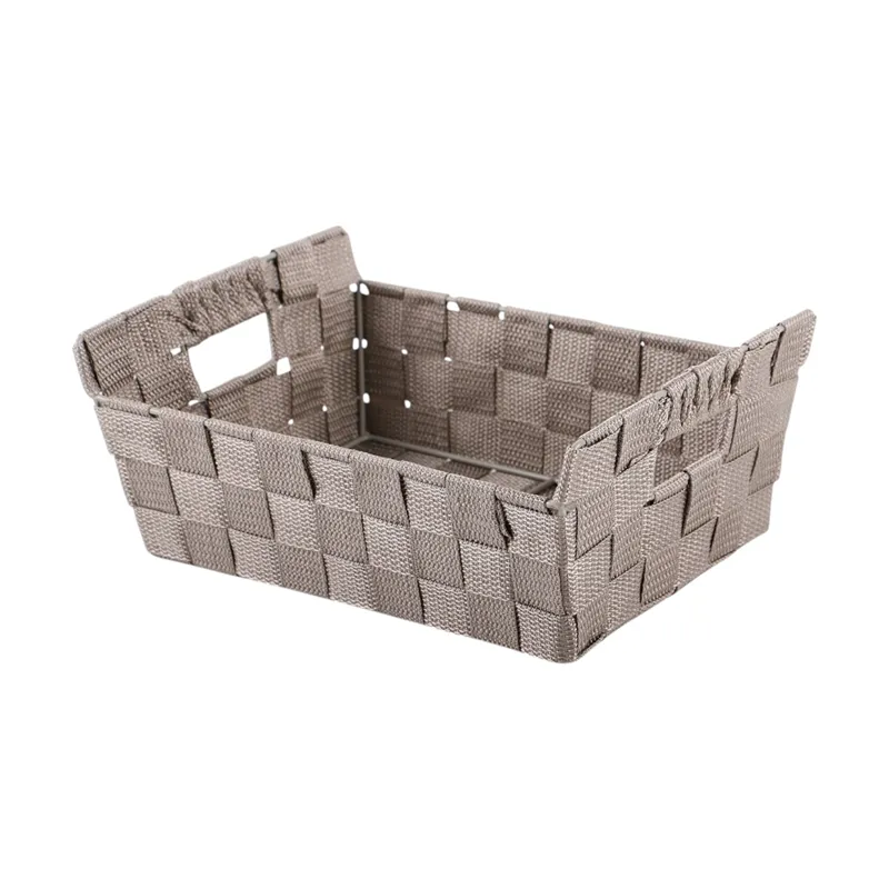 Weva PP Storage Basket - Small – Taupe product thumbnail 3