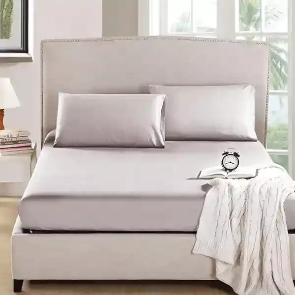 Nova Home "MicroBasic" Fitted Sheet Set - Sand product thumbnail 7