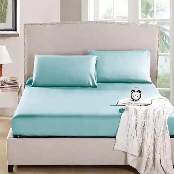 Nova Home "MicroBasic" Fitted Sheet Set - Jade product thumbnail 7