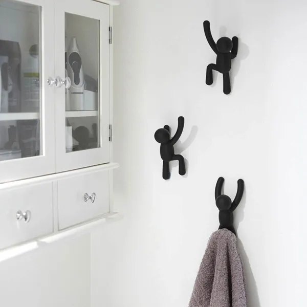 Umbra Buddy 3 Piece Hooks - Black product thumbnail 3