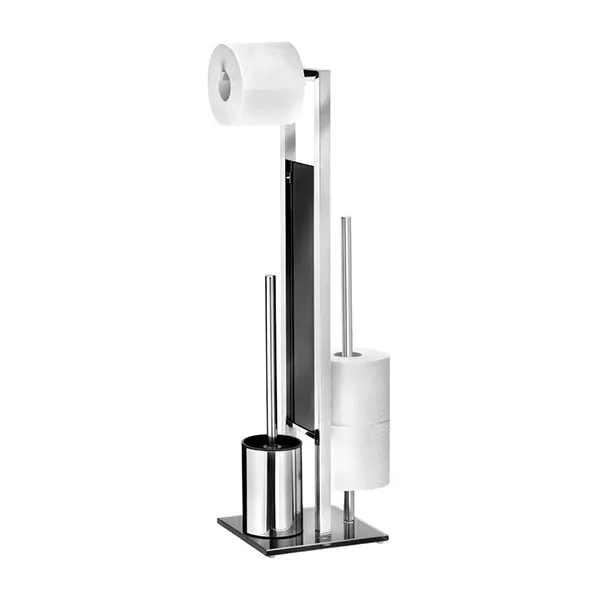 Wenko Rivata Free Standing Toilet Set - Shiny product thumbnail 3