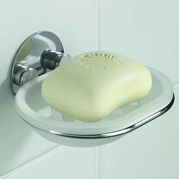 Wenko Chrome Turbo-Loc Soap Dish product thumbnail 3