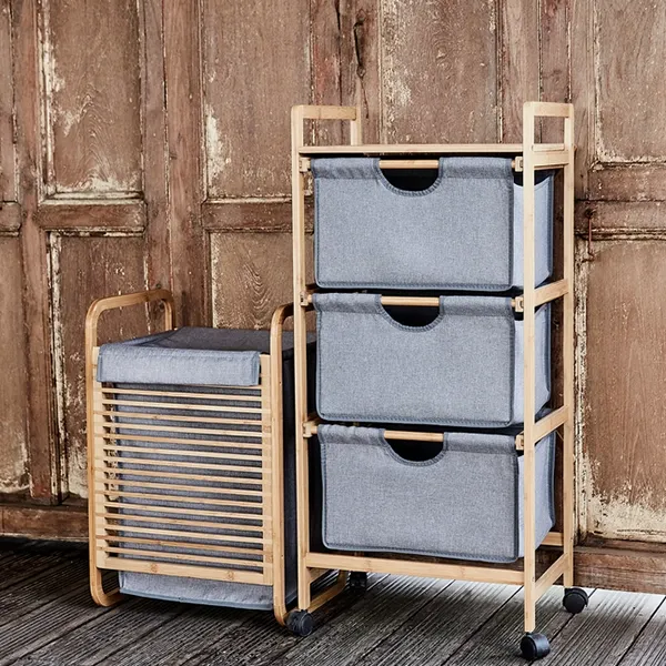 Wenko Bahari Trolley - 3 Drawers - Grey product thumbnail 3