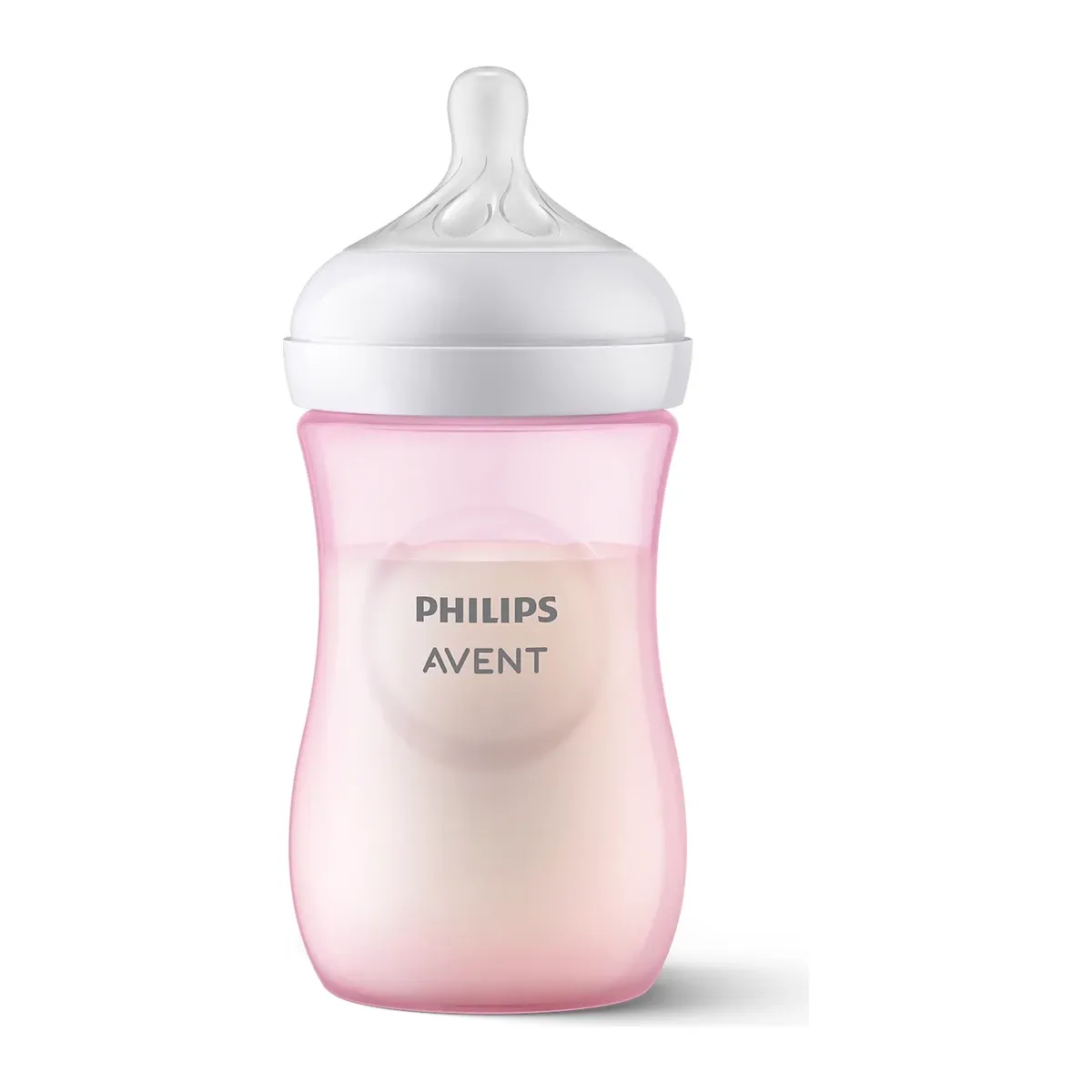 Philips Avent Baby Bottle Natural Response - 260 ml - Pink product thumbnail 3