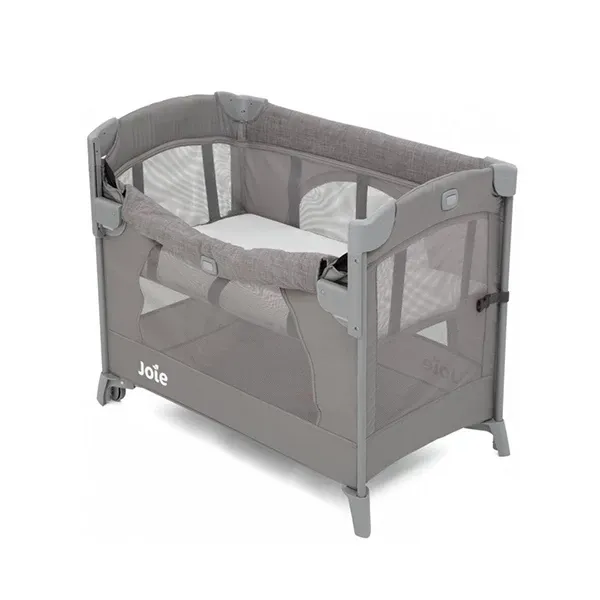 Joie Kubbie Sleep Compact Travel Cot - Foggy Grey product thumbnail 3