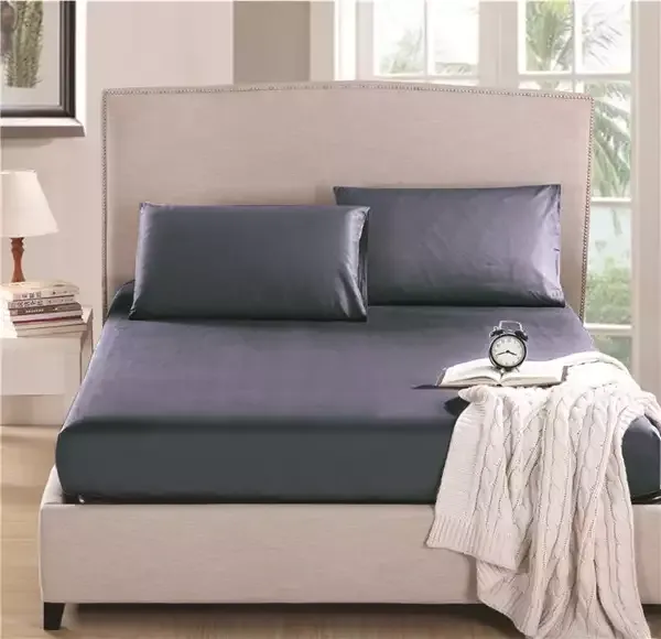 Nova Home "MicroBasic" Fitted Sheet Set - Blue product thumbnail 7