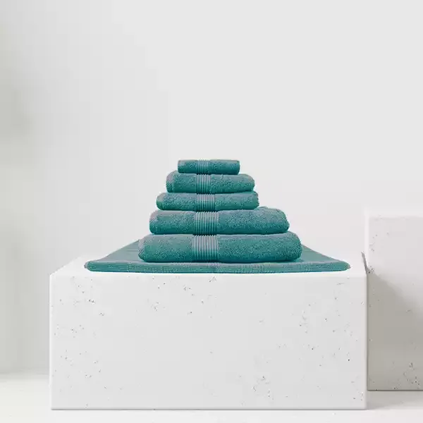 Nova Home "Pretty Collection" Towel - 100% Cotton - Lagoon product thumbnail 5