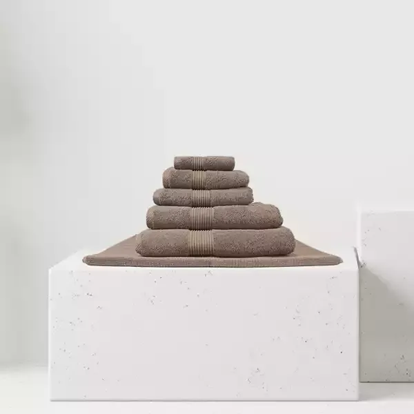 Nova Home "Pretty Collection" Towel - 100% Cotton - Moka product thumbnail 17