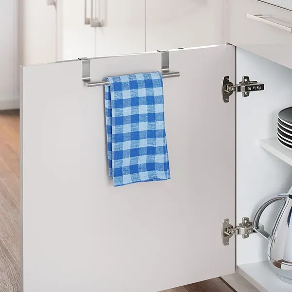 Wenko Over Cabinet Towel Rod Extensional, 36-60 cm, Stainless Steel - Silver product thumbnail 3