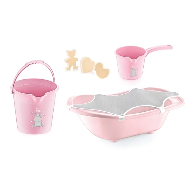Babyjem Baby Bath Set - 5pcs - Pink product thumbnail 3