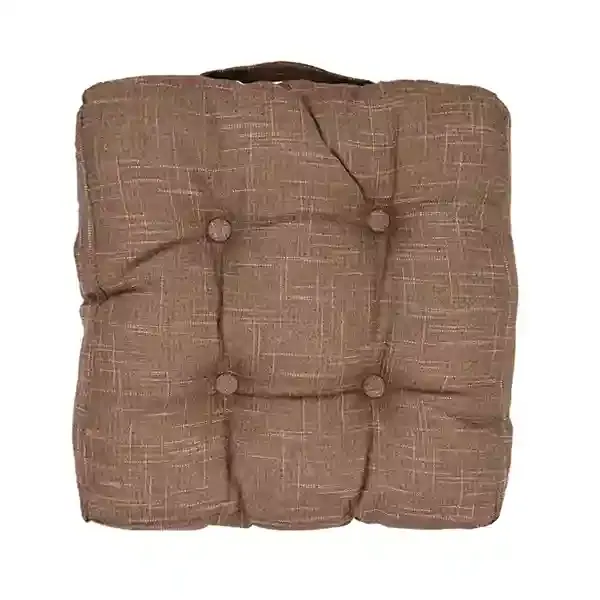Nova Home Malinda Chair Pad - Brown product thumbnail 3