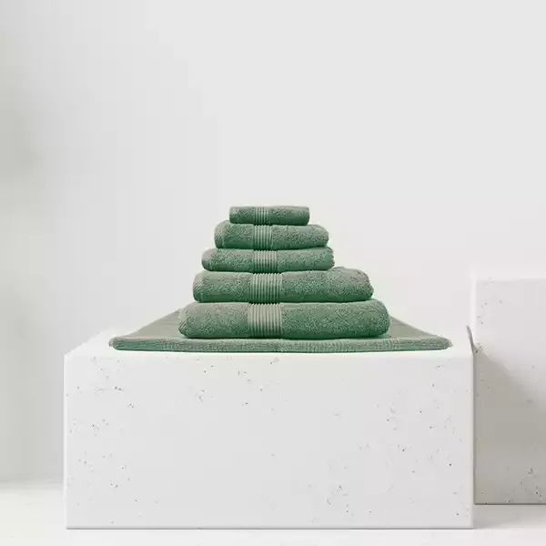 Nova Home "Pretty Collection" Towel - 100% Cotton - Green product thumbnail 11