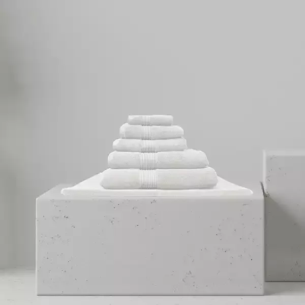 Nova Home "Pretty Collection" Towel - 100% Cotton - Offwhite product thumbnail 6