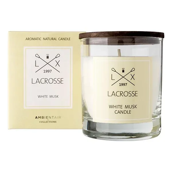 Ambientair "LaCrosse" Scented Candle - 40 Hours - 200 g - White Musk product thumbnail 3