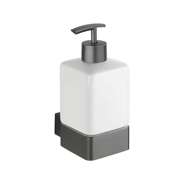 Wenko Montella Rustproof Liquid Soap Dispenser - Antracite product thumbnail 3