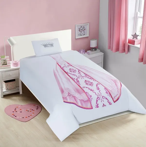 Nova Home "Princess" Duvet Cover Set - 100% Cotton - 200 Thread Count - Unique (Available in Sizes) product thumbnail 2