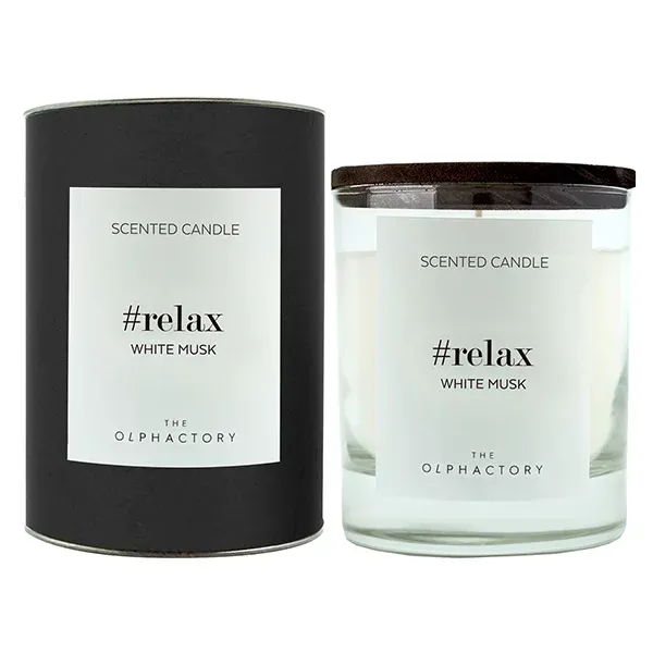 Ambientair "To Black" Scented Candle - 40 Hours - 200 g - Relax White Musk product thumbnail 3