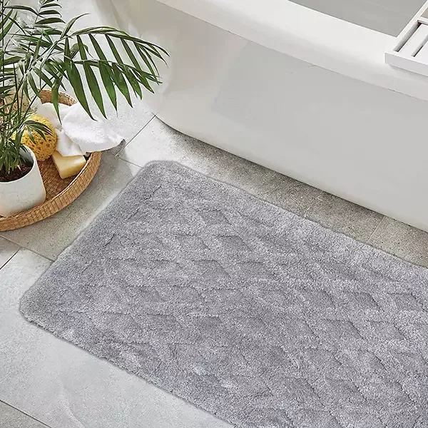 Nova Home "Athens " Bath Mat - Silver (Available in Sizes) product thumbnail 8