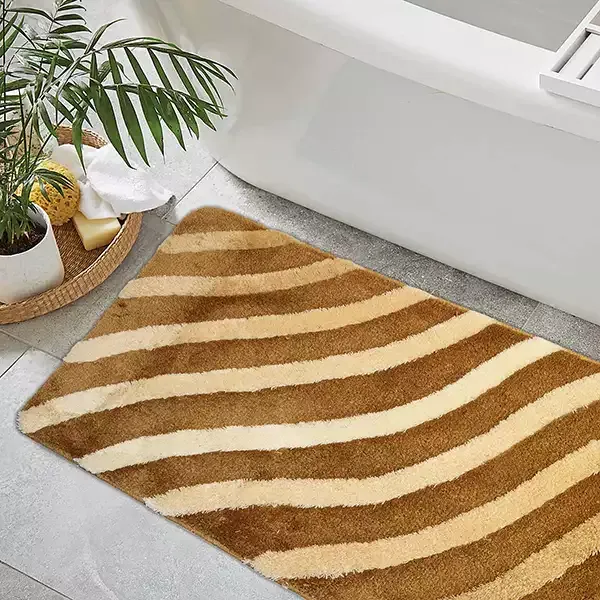 Nova Home "Cable" Bath Mat - Beige (Available in Sizes) product thumbnail 9