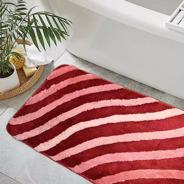 Nova Home "Cable" Bath Mat - Pink (Available in Sizes) product thumbnail 11
