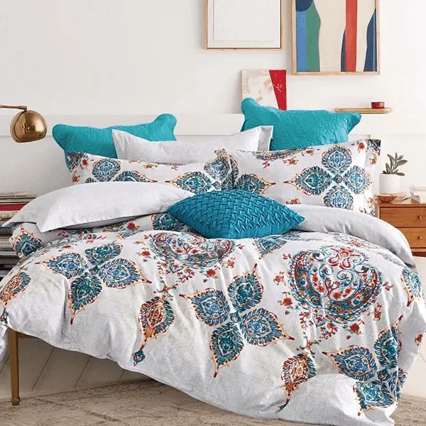 Nova Home Della Microfiber Duvet Cover Set - Unique (Available in Sizes) product thumbnail 4