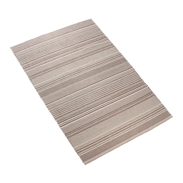 Nova Home Samaira Hand Woven Rug - 100% Cotton - Brown (Available in sizes) product thumbnail 10