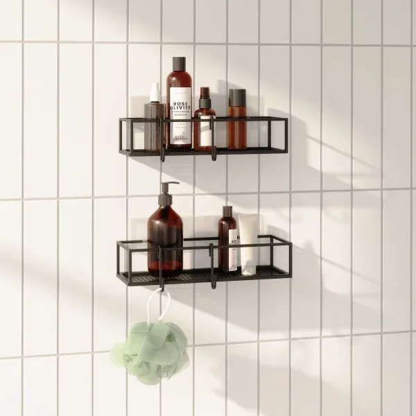 Umbra "Cubiko" Shower Shelf - Metal - Black product thumbnail 3