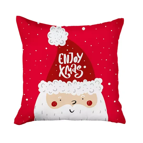 Nova Home Christmas Cushion Cover - 45x45 cm - Red product thumbnail 3